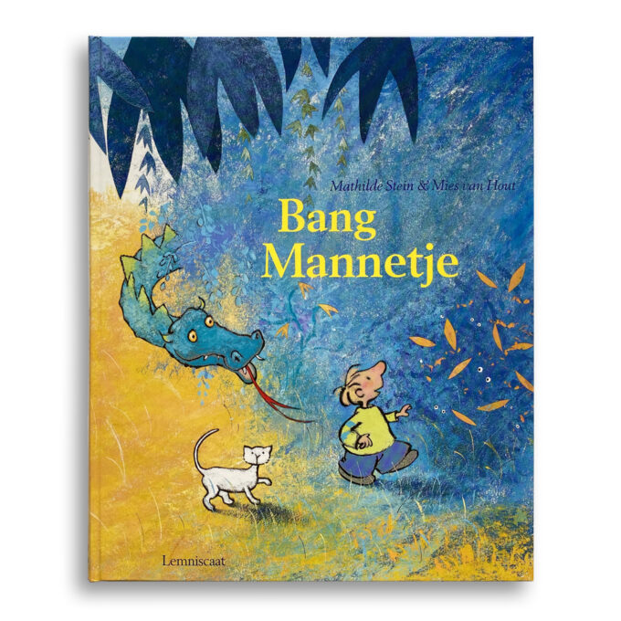 Cover kinderboek Bang mannetje. EmotieBoeken.