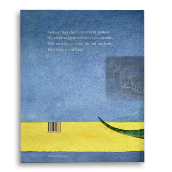 Korte beschrijving kinderboek Er ligt een krokodil onder mijn bed. EmotieBoeken.