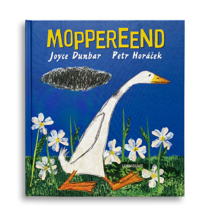 Cover kinderboek Moppereend. EmotieBoeken.