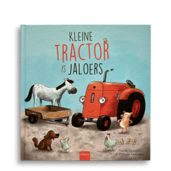 Cover kinderboek Tractor is jaloers. EmotieBoeken.