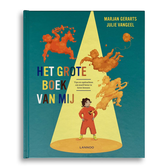 Cover kinderboek Het grote boek van mij. EmotieBoeken.