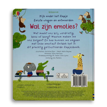 Korte beschrijving kinderboek Wat zijn emoties? EmotieBoeken.