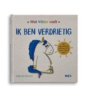 Cover kinderboek Wat Viktor voelt. Ik ben verdrietig. EmotieBoeken.