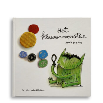 Cover kinderboek Het kleurenmonster. Emotieboeken