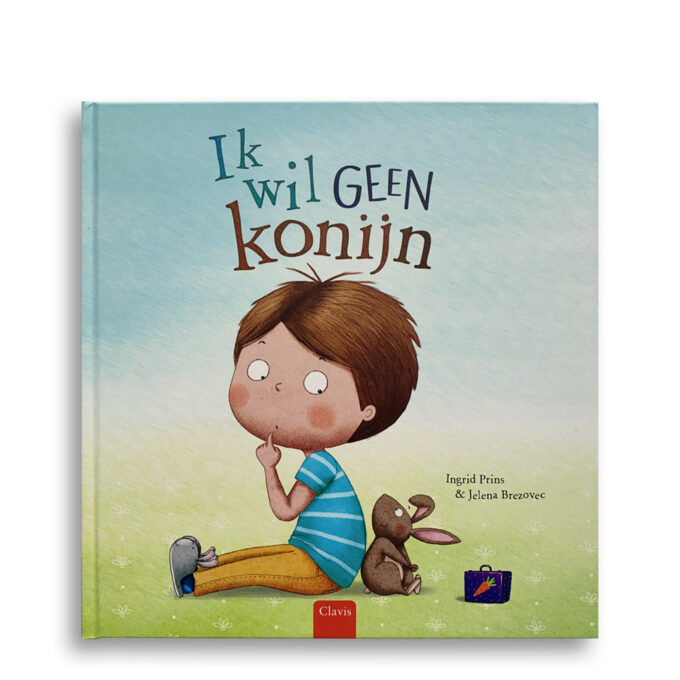 Cover Ik wil geen konijn Kinderboek over verlies van een huisdier Emotieboeken