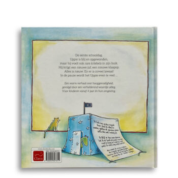 Korte beschrijving Kinderboek Uppie en het nieuwe schooljaar Emotieboeken