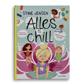 Voorbeeld Cover kinderboek Alles is Chill van Stine Jensen gemaakt door Emotieboeken